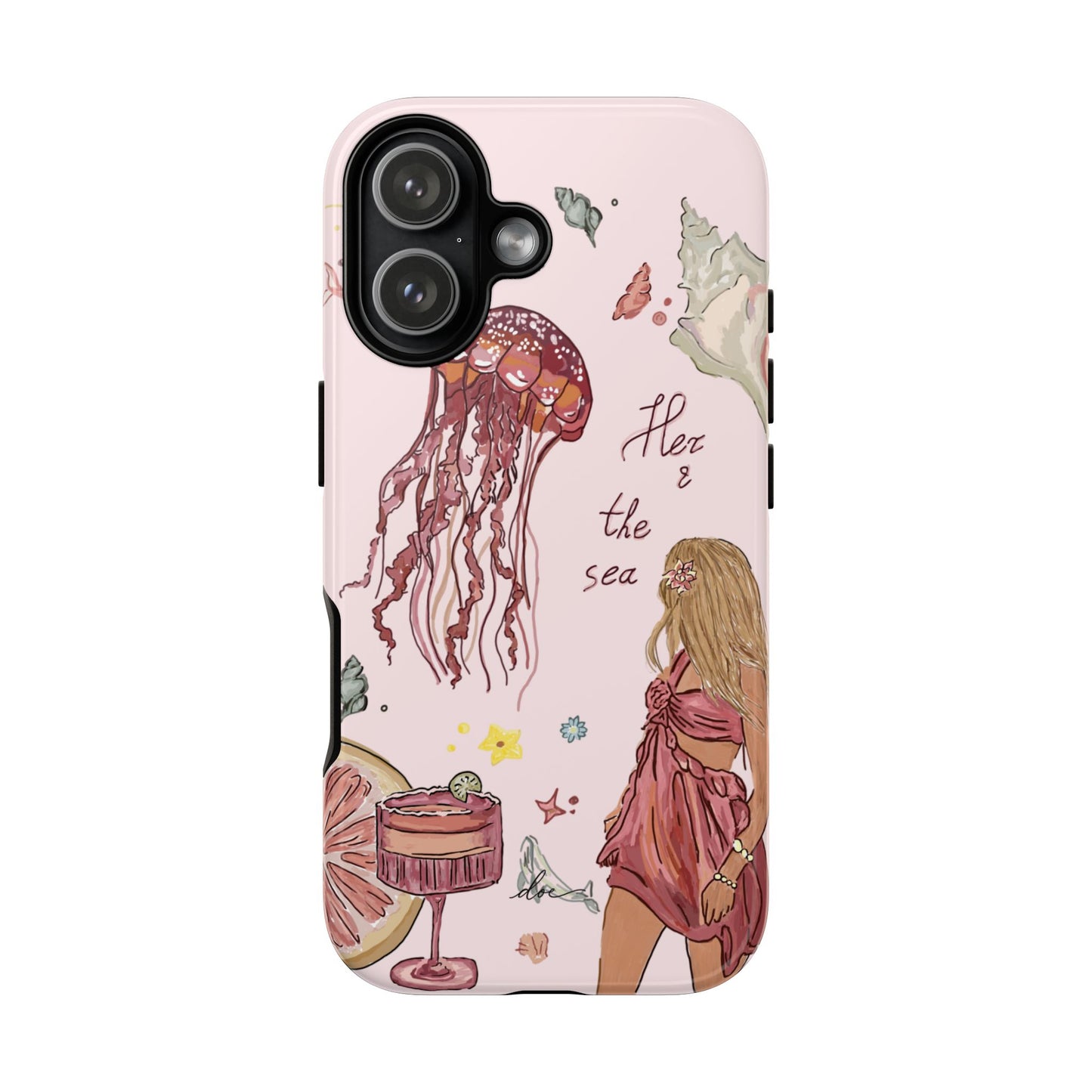 Her & The Sea iPhone Case