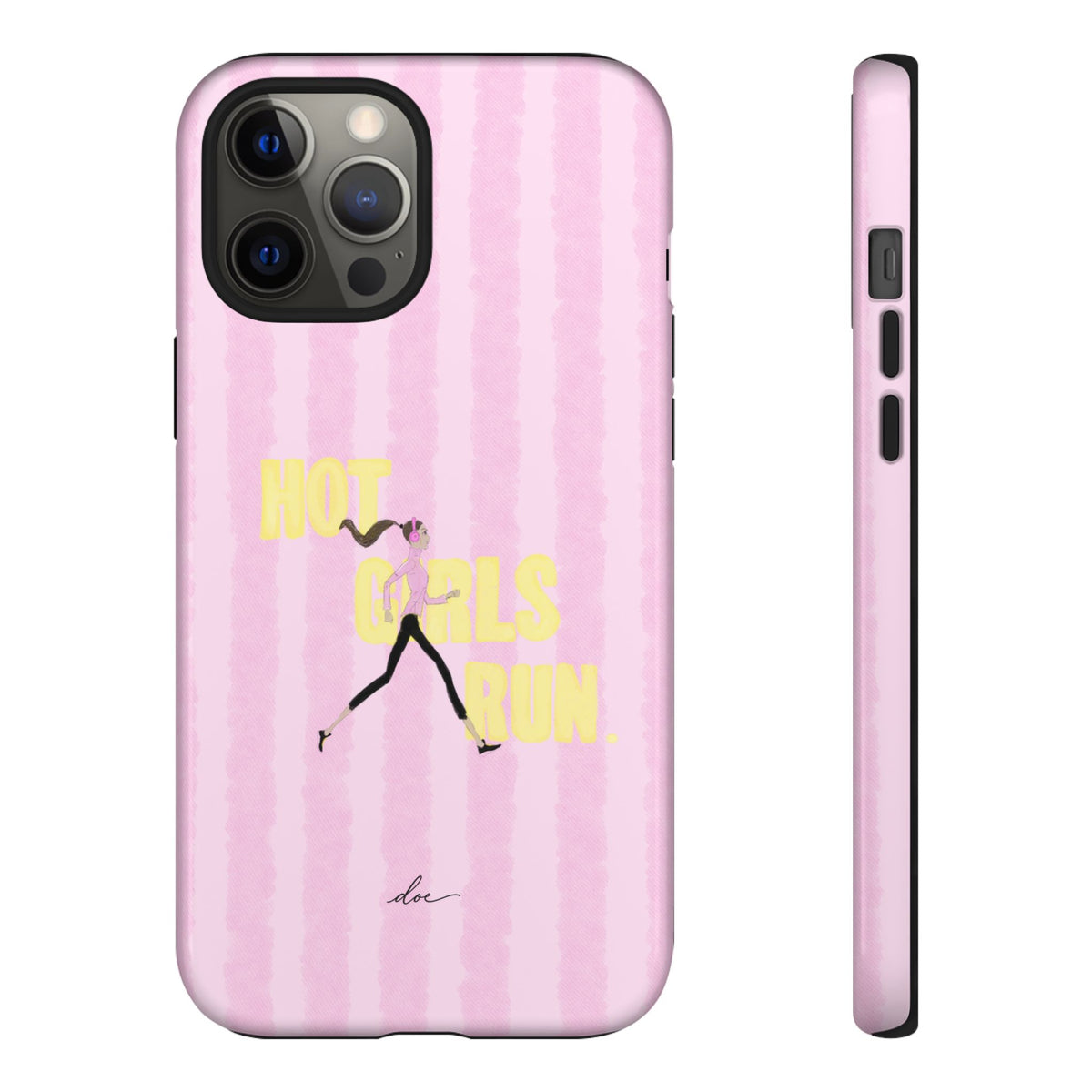 Hot Girls Run iPhone Case