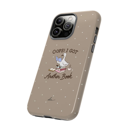 Oops Another Book! iPhone Case