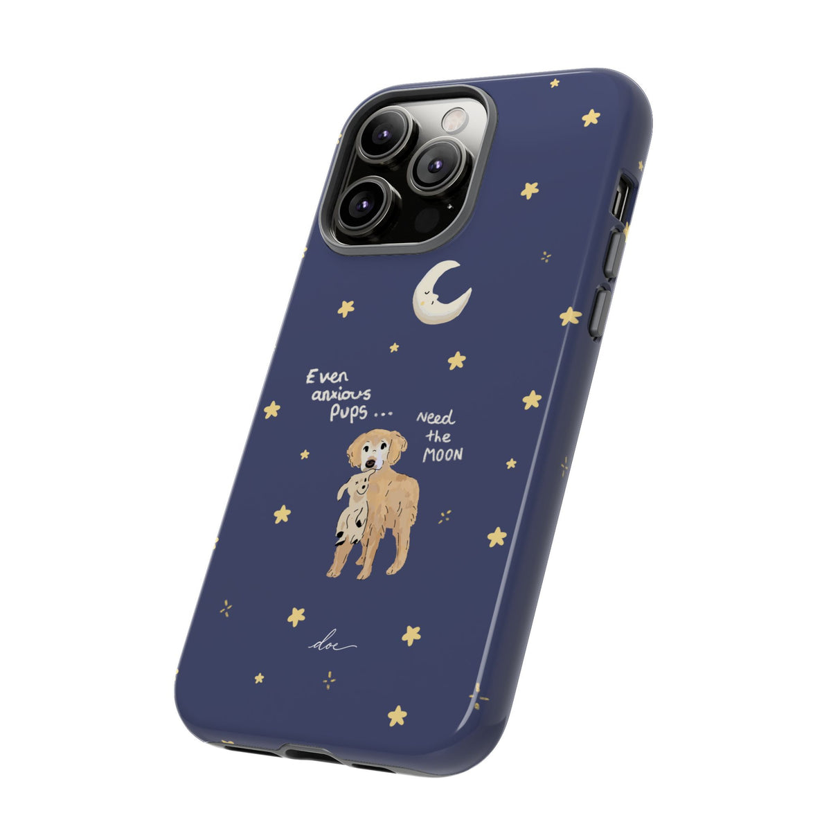 Anxious Pup iPhone Case