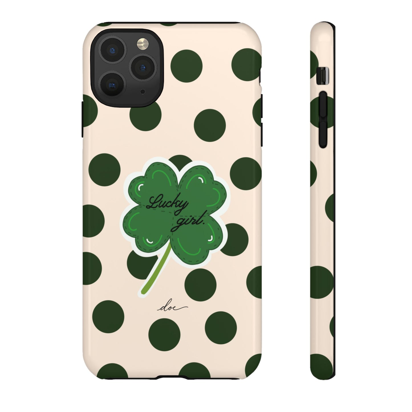 Lucky Girl iPhone Case