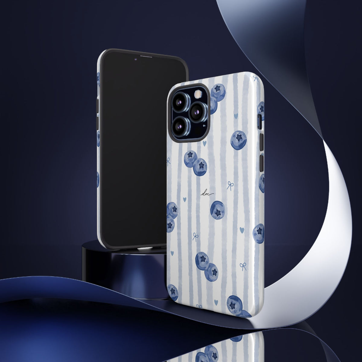 Blueberries iPhone Case