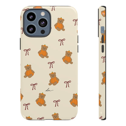 Pumpkin Bows iPhone Case