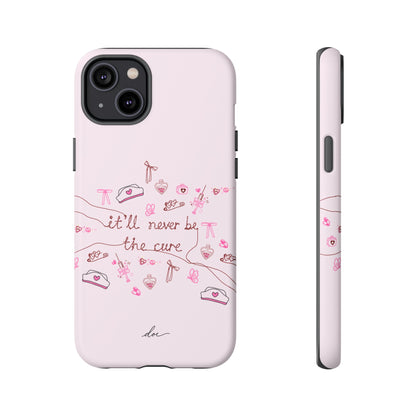 Never The Cure iPhone Case