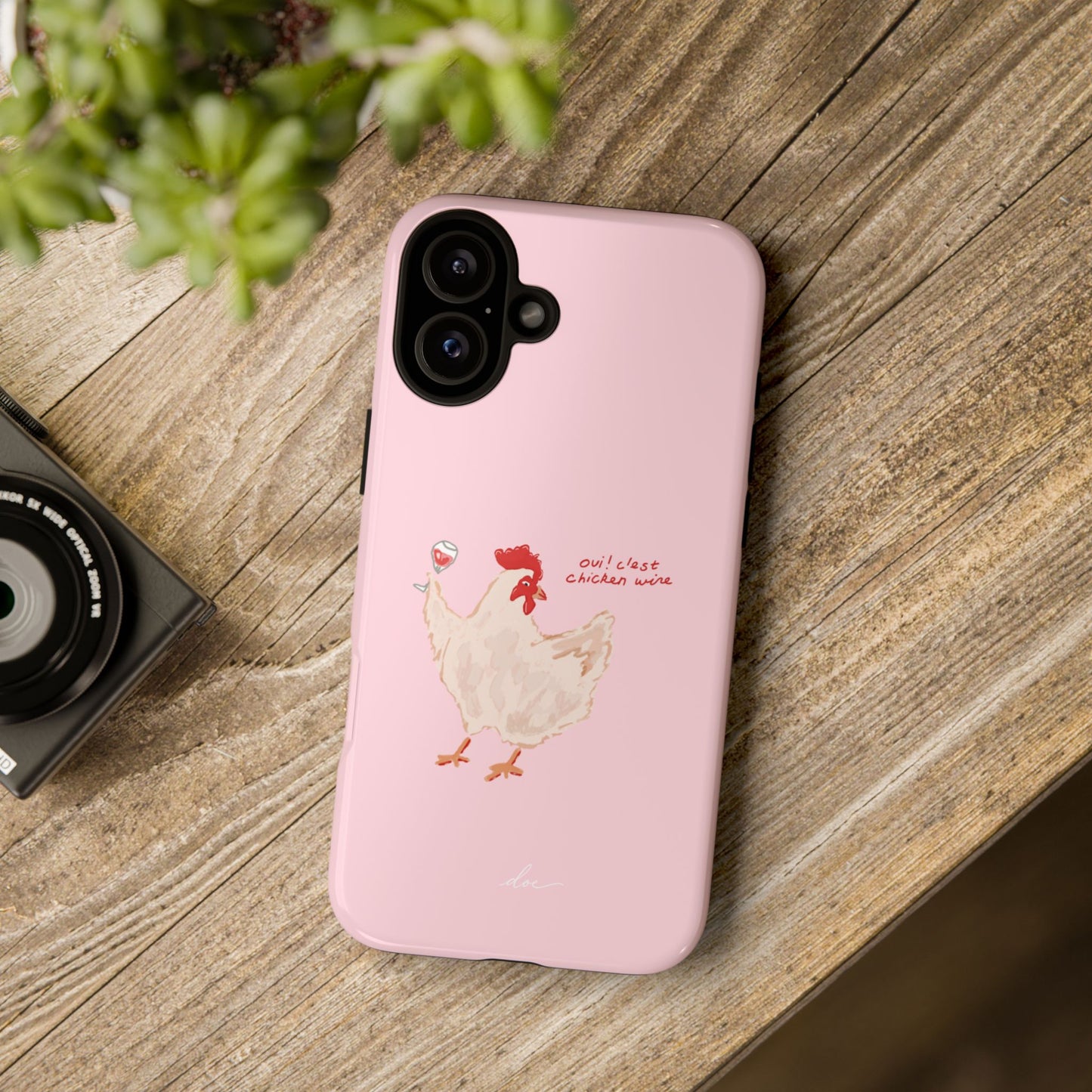 Chicken Wine iPhone Case