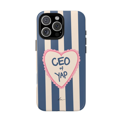 CEO Of Yap iPhone Case