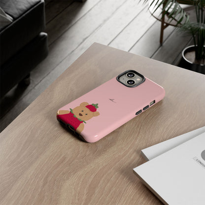 Strawberry Bear iPhone Case
