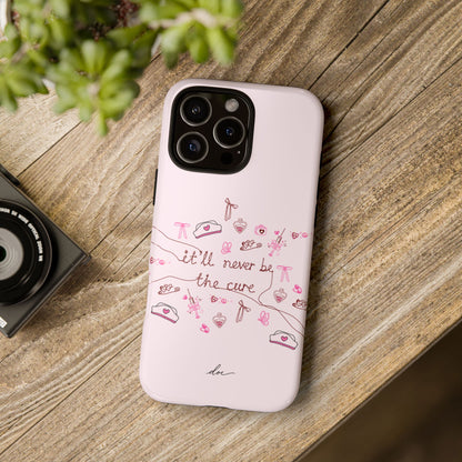 Never The Cure iPhone Case