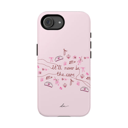 Never The Cure iPhone Case