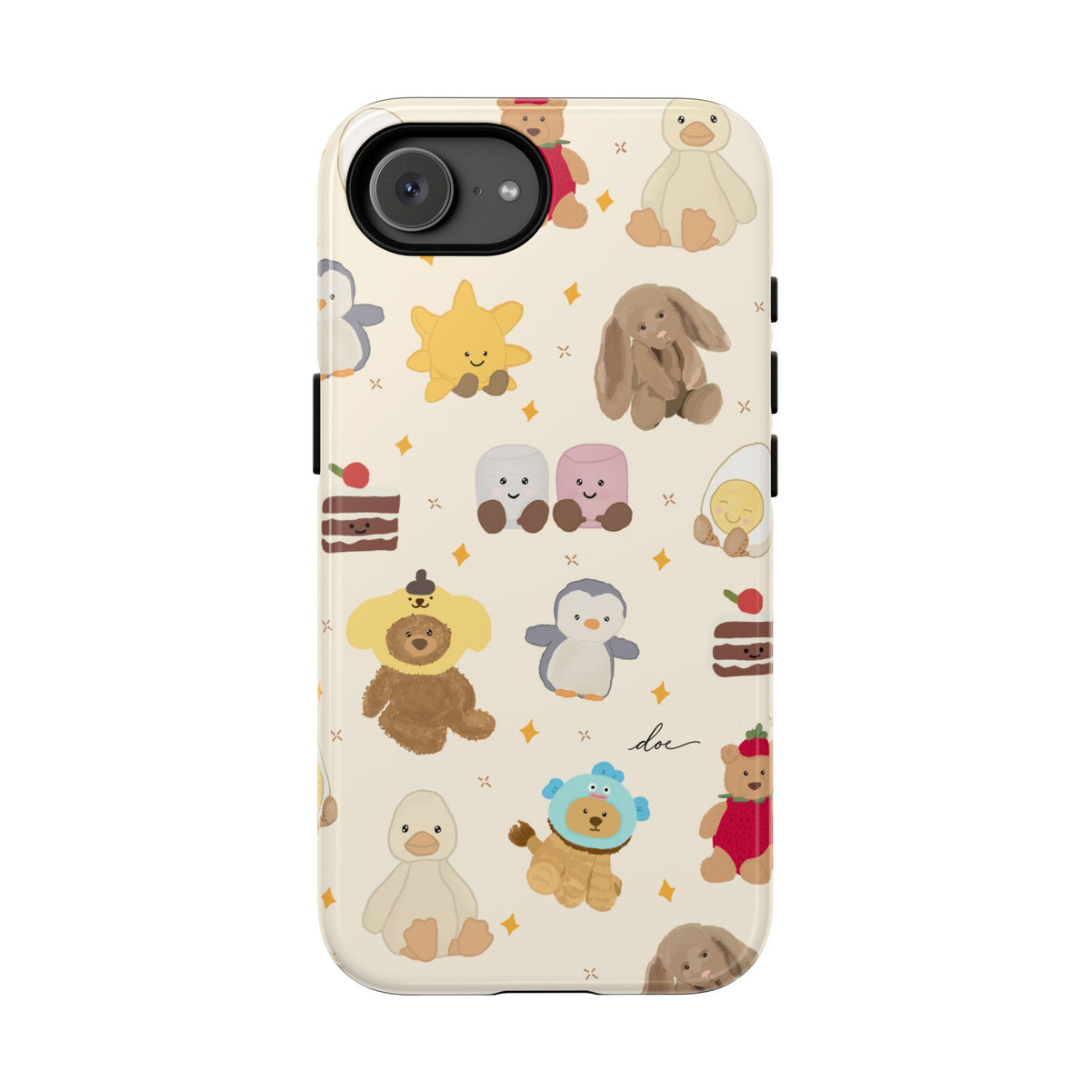 Teddy Chaos iPhone Case
