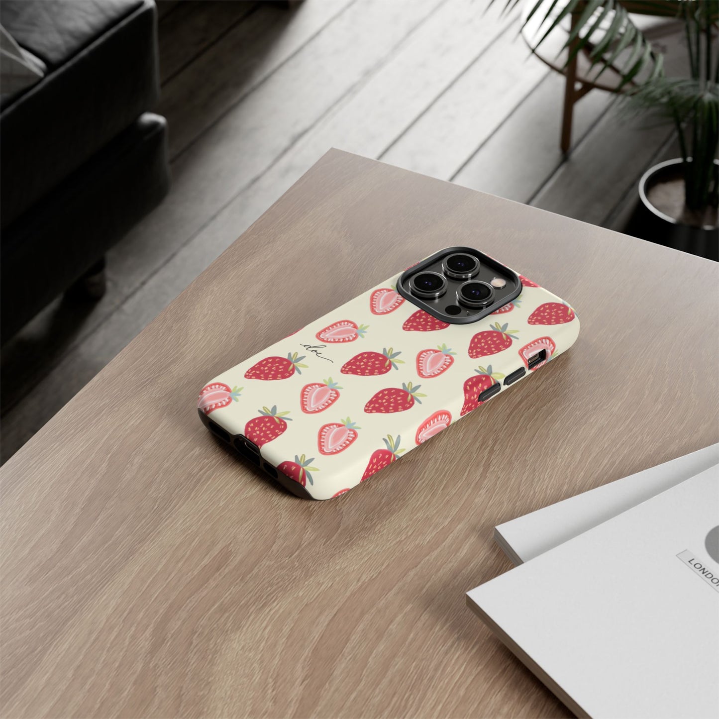 Strawberry Fields iPhone Case
