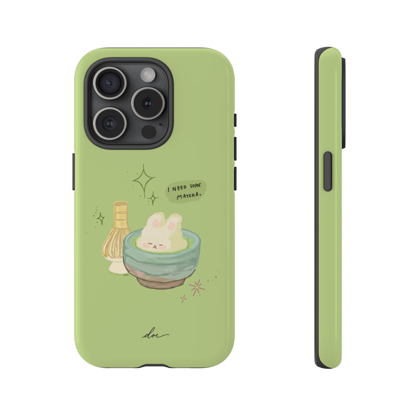 I Need Matcha! iPhone Case