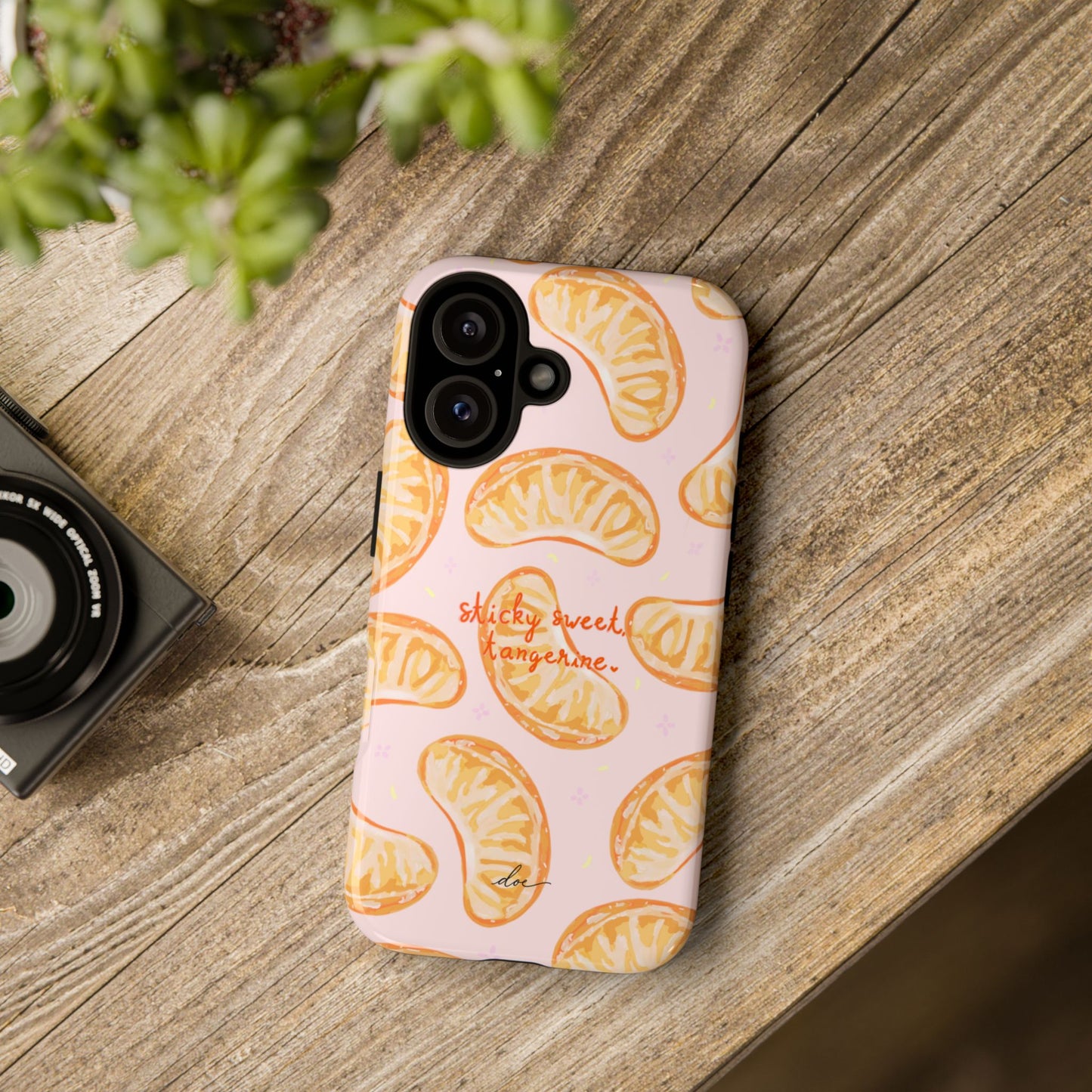 Tangerine iPhone Case