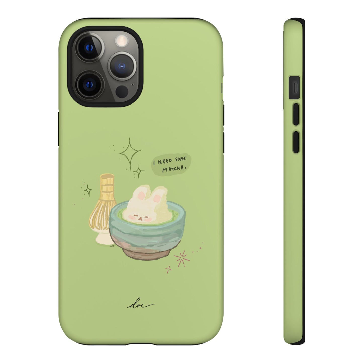I Need Matcha! iPhone Case