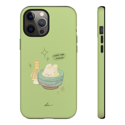 I Need Matcha! iPhone Case