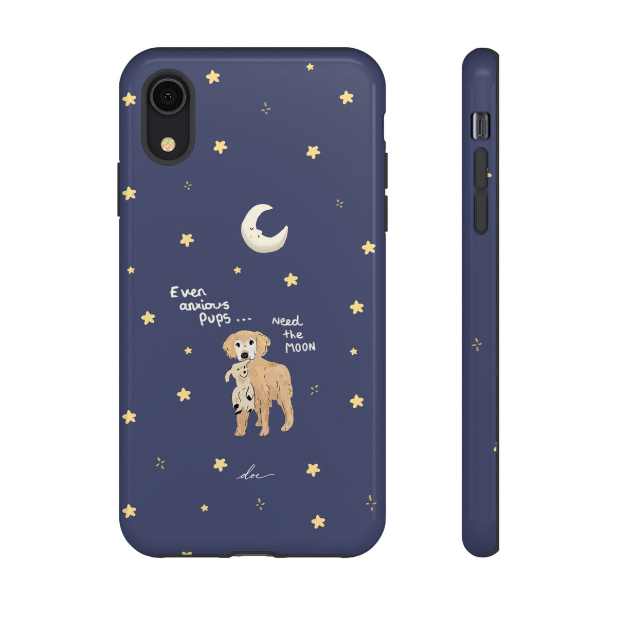 Anxious Pup iPhone Case