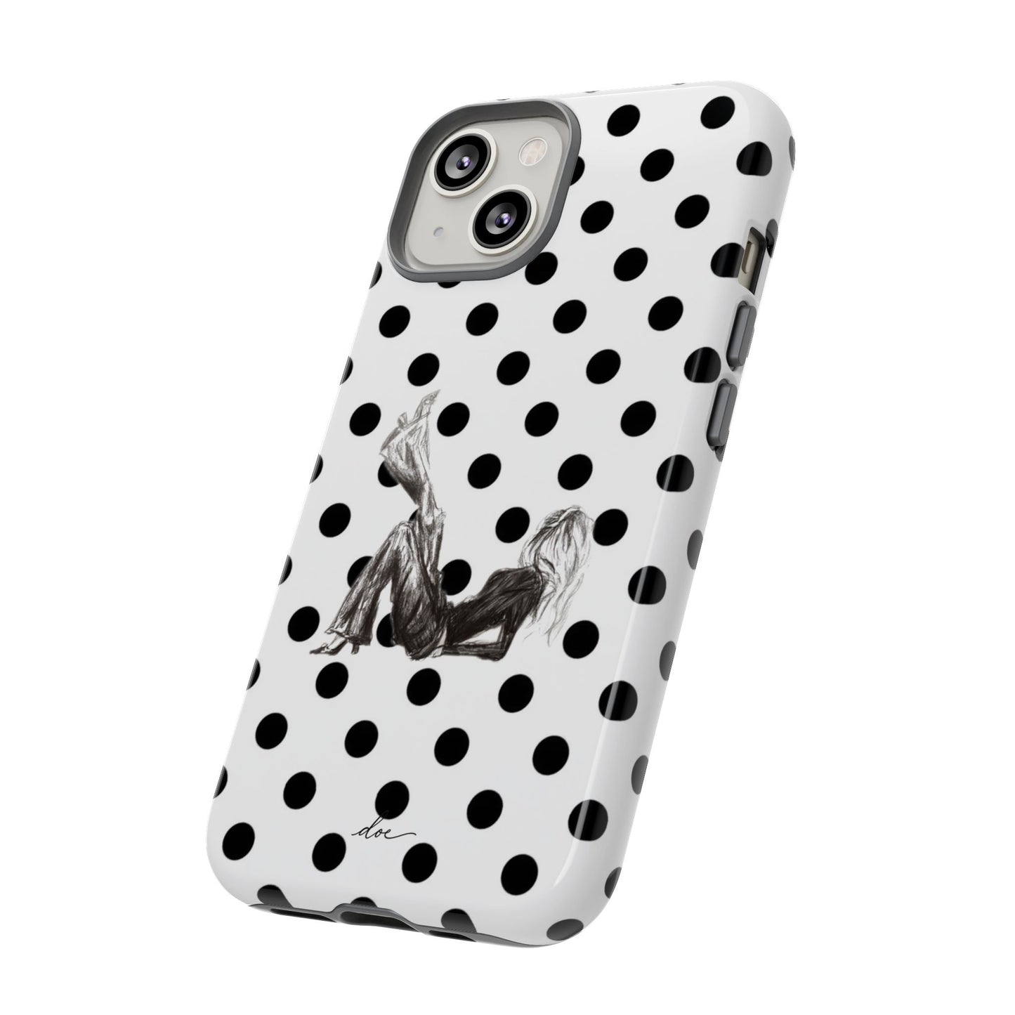 Polka Vouge Club iPhone Case