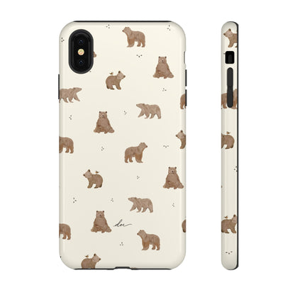 Brown Bears iPhone Case