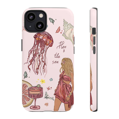 Her & The Sea iPhone Case