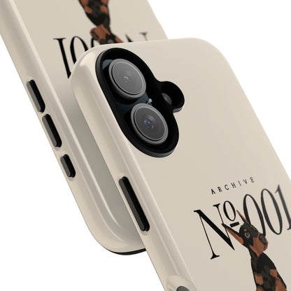 Doberman 001 iPhone Case
