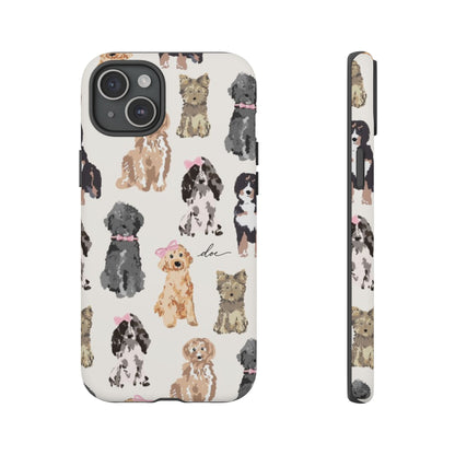Puppy Party iPhone Case