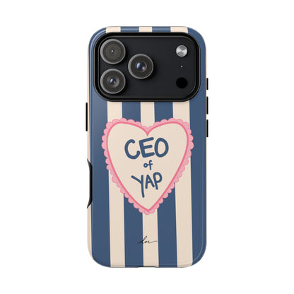 CEO Of Yap iPhone Case