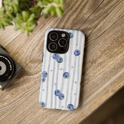 Blueberries iPhone Case