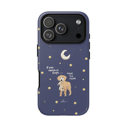 Anxious Pup iPhone Case