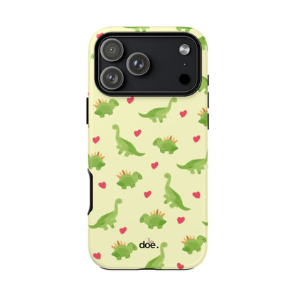 Dino Doodles iPhone Case