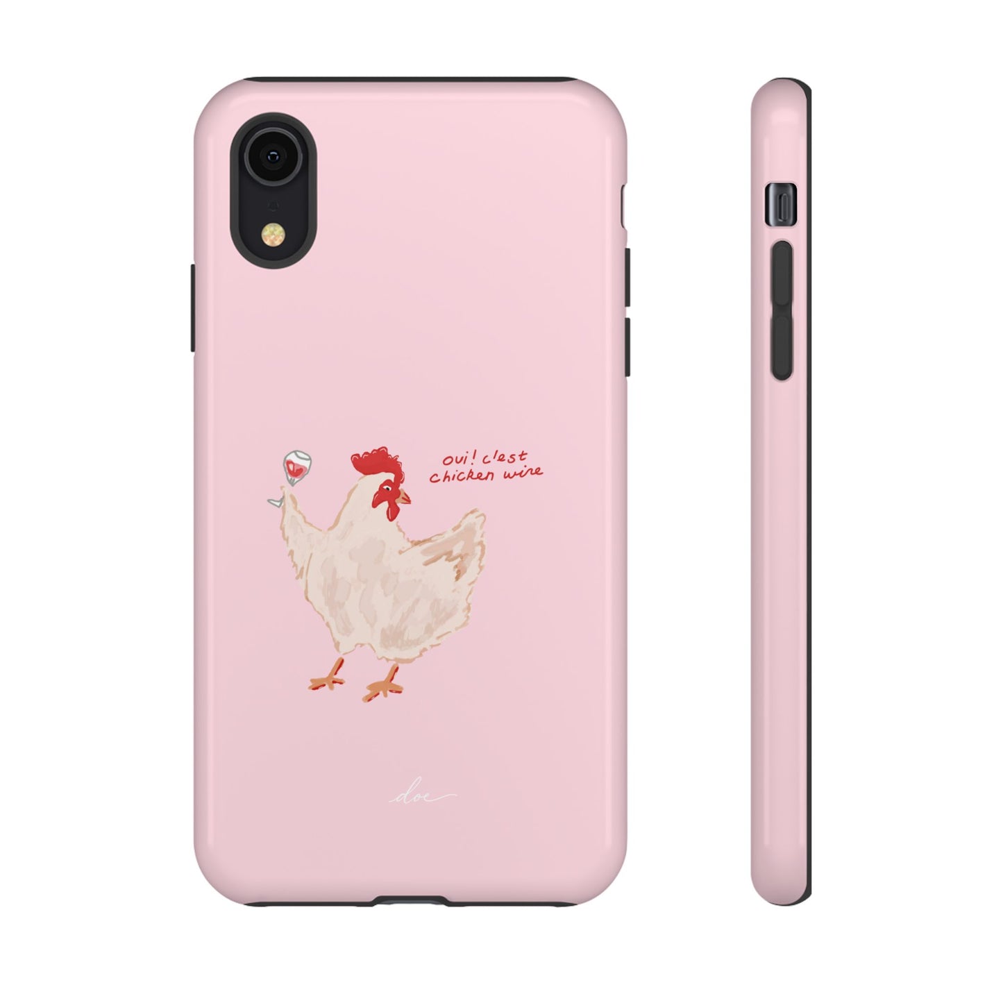 Chicken Wine iPhone Case
