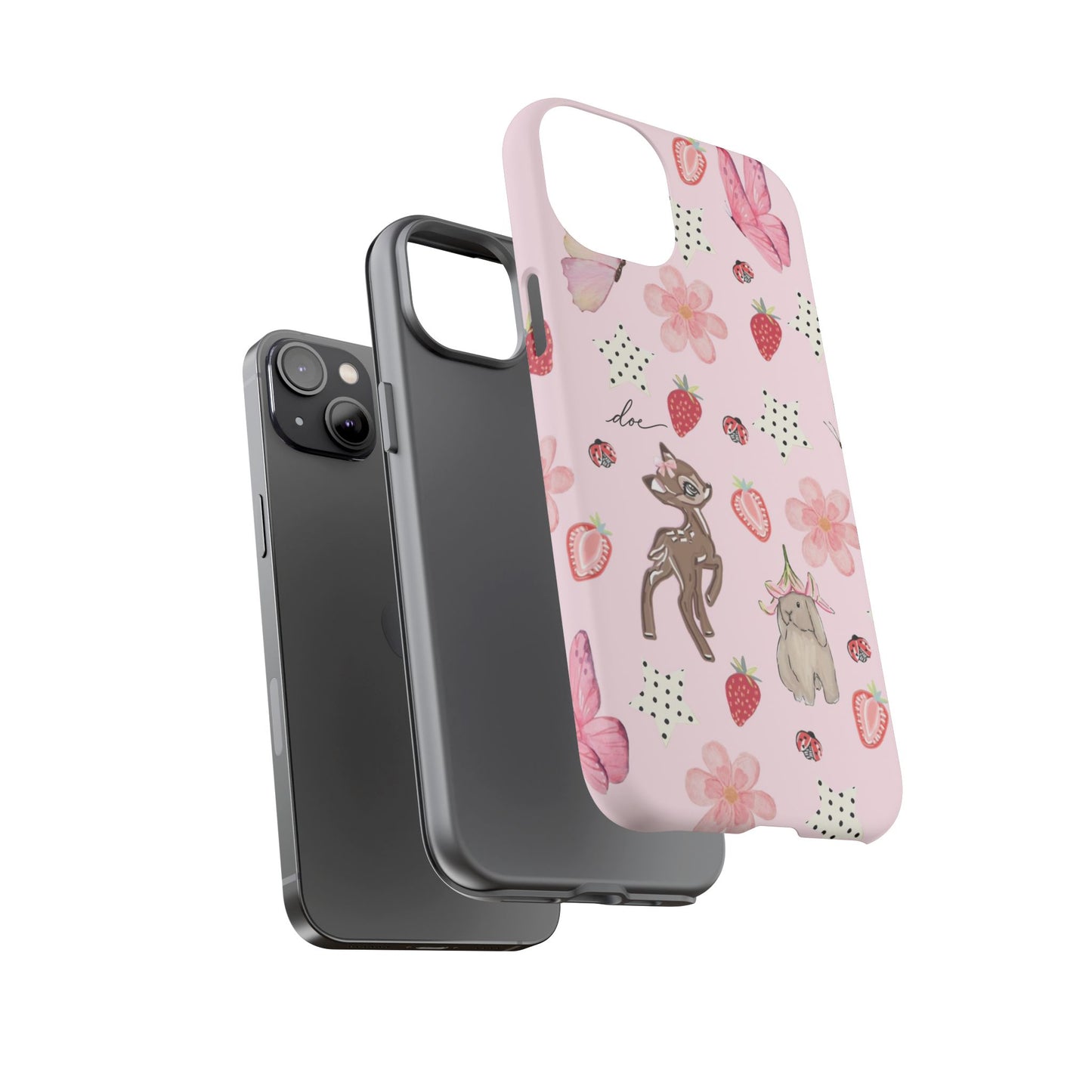 Doe & Bun iPhone Case