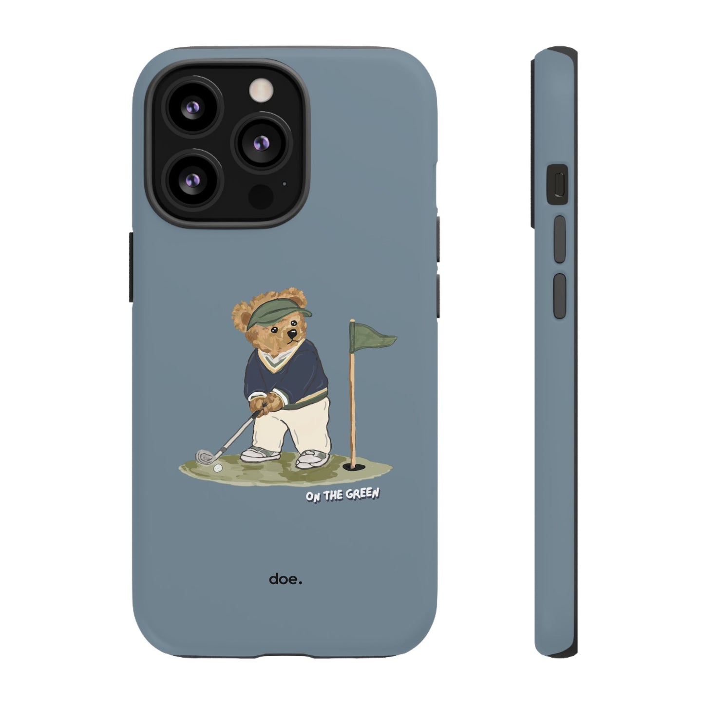 Bear Under Par iPhone Case