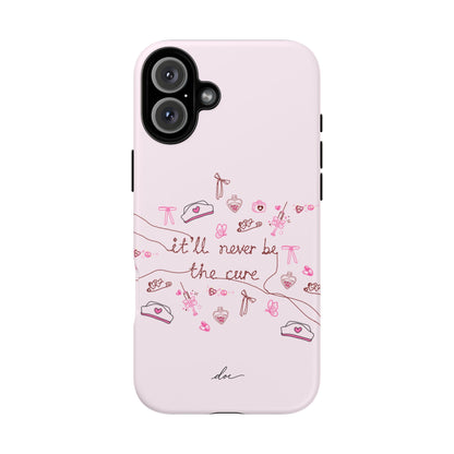 Never The Cure iPhone Case