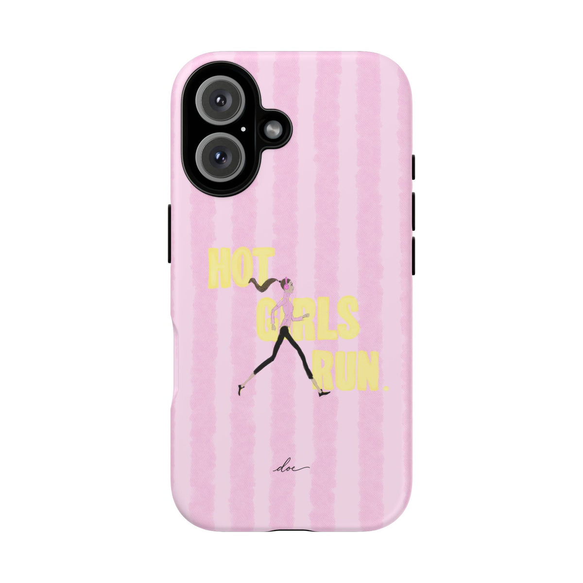 Hot Girls Run iPhone Case