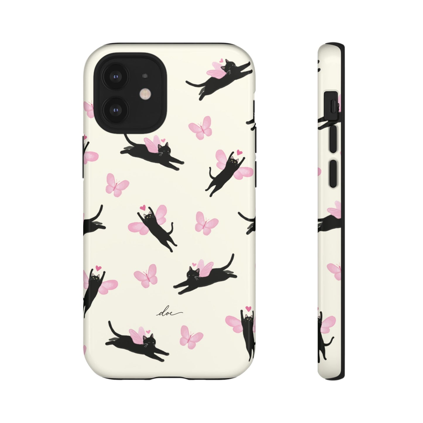 Black Cat iPhone Case