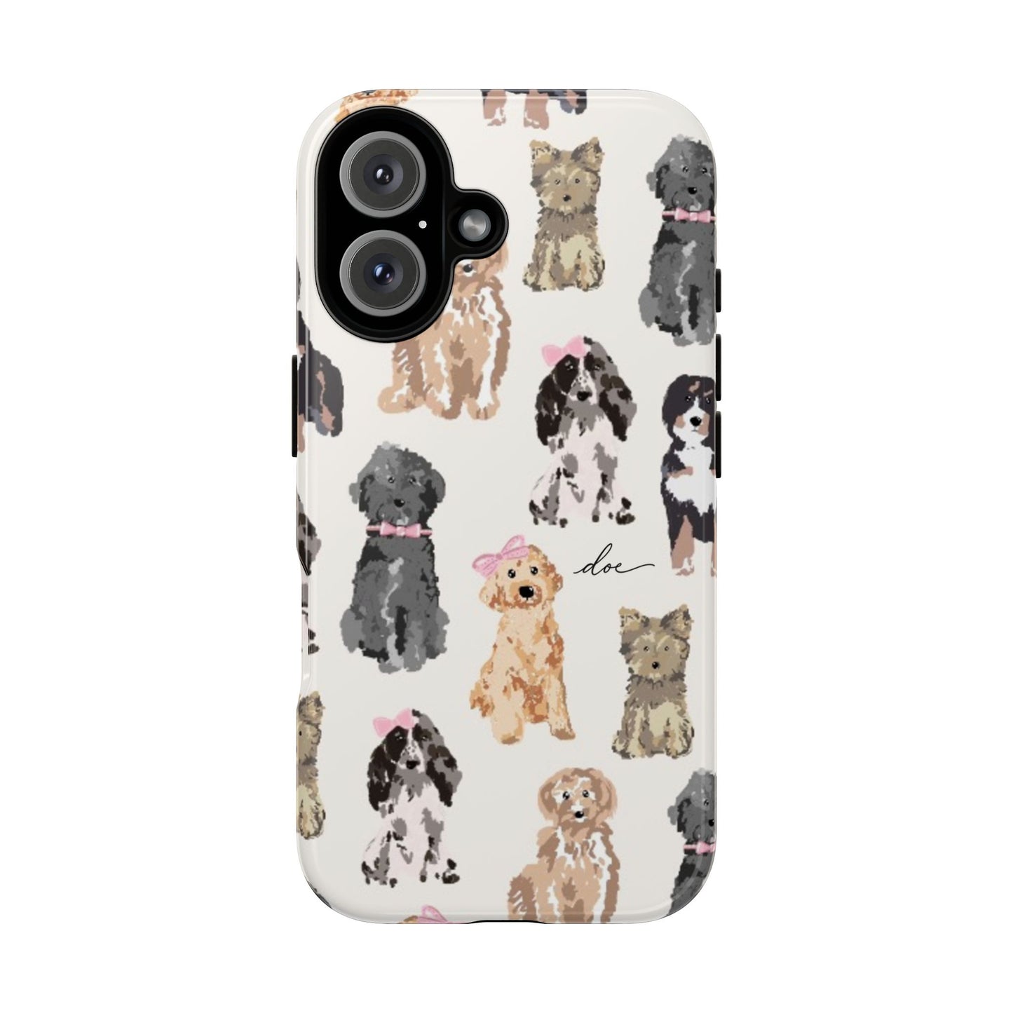 Puppy Party iPhone Case