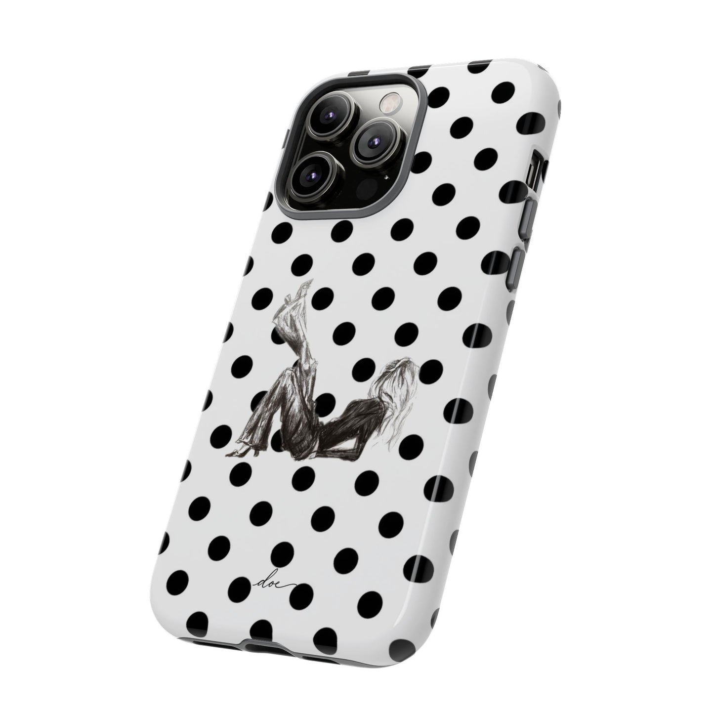 Polka Vouge Club iPhone Case