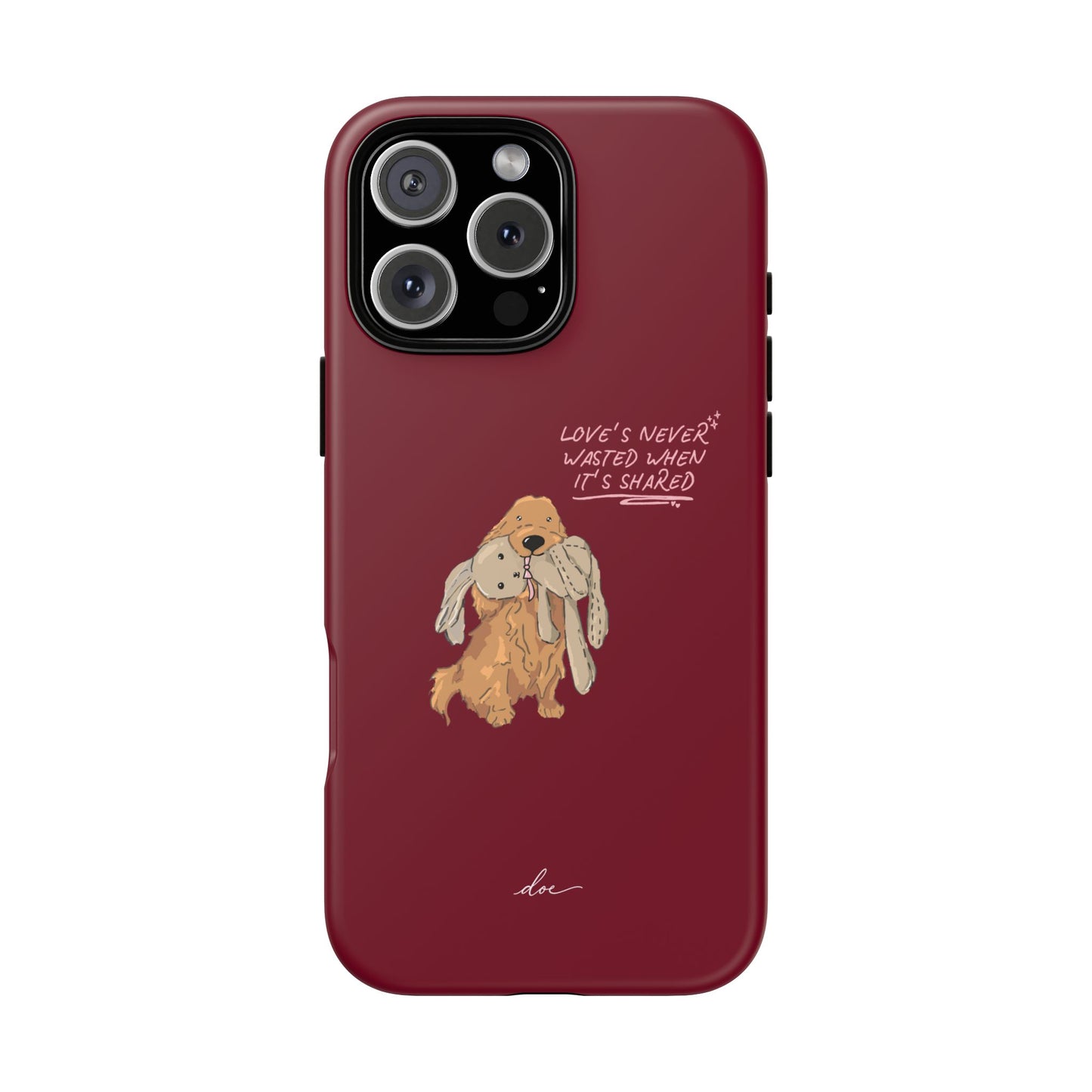 Loves Never Wasted iPhone Case