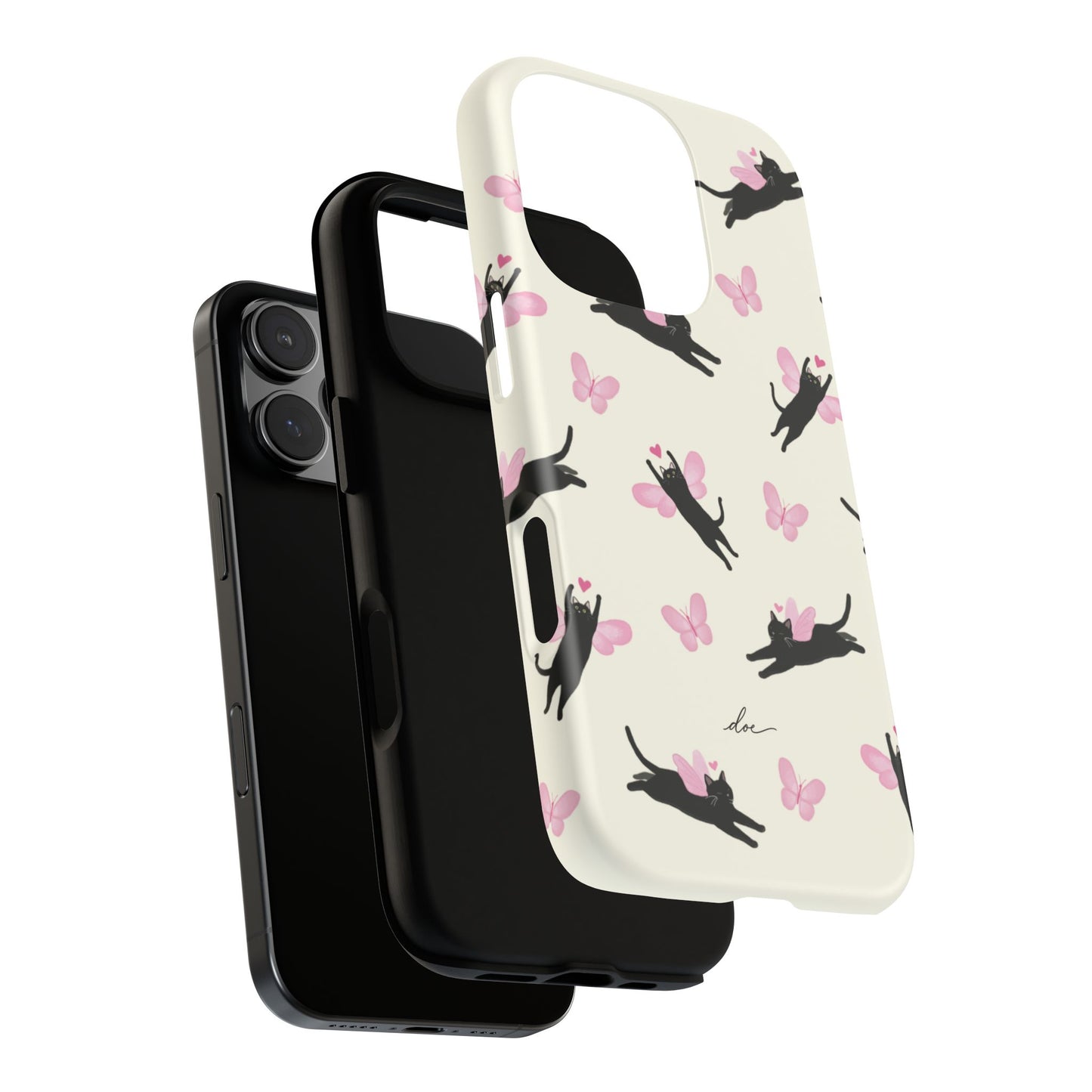 Black Cat iPhone Case
