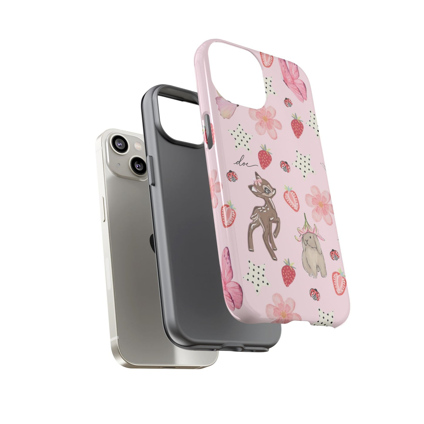 Doe & Bun iPhone Case