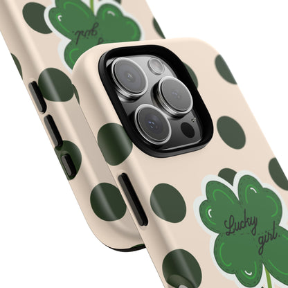 Lucky Girl iPhone Case