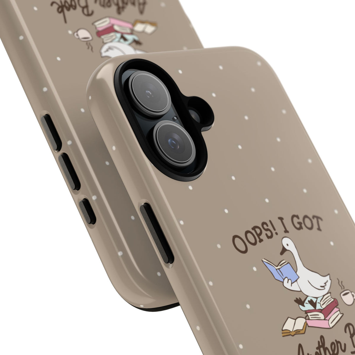 Oops Another Book! iPhone Case