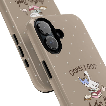 Oops Another Book! iPhone Case