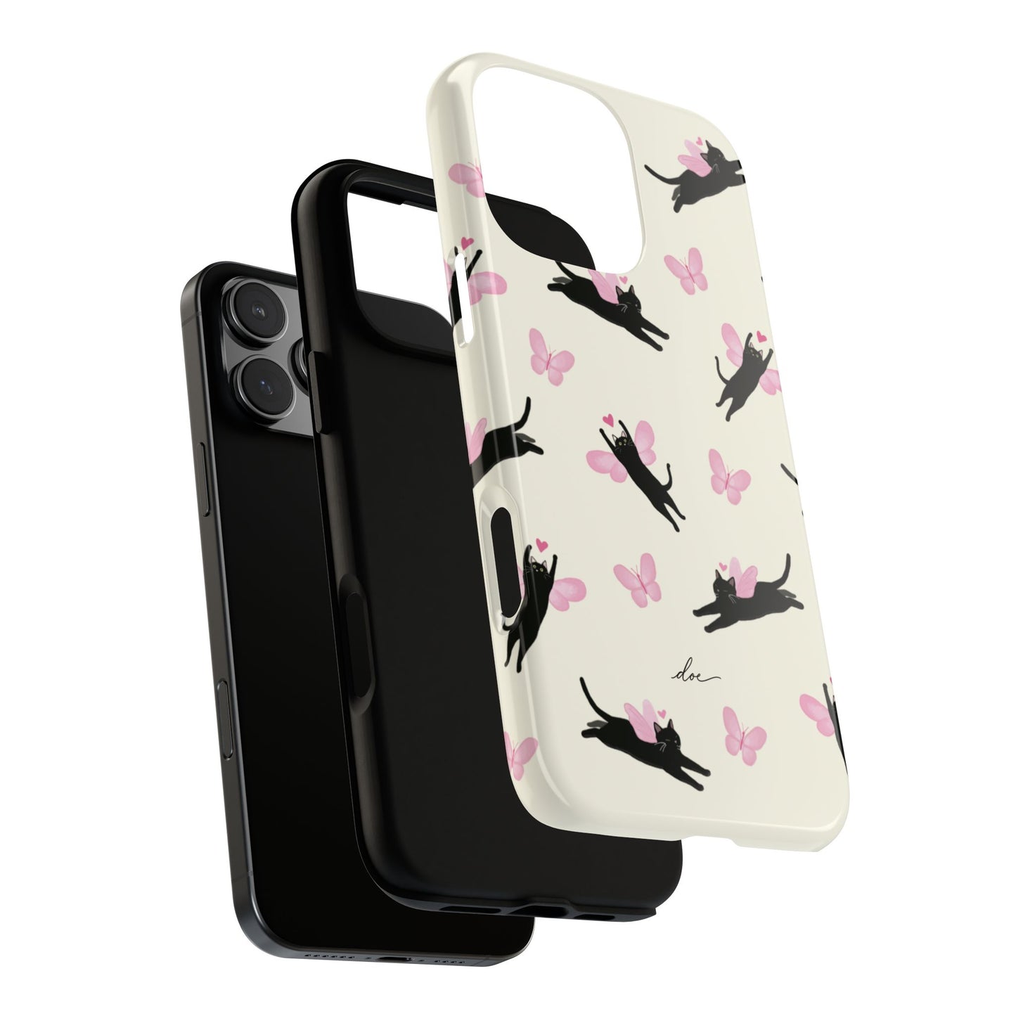 Black Cat iPhone Case