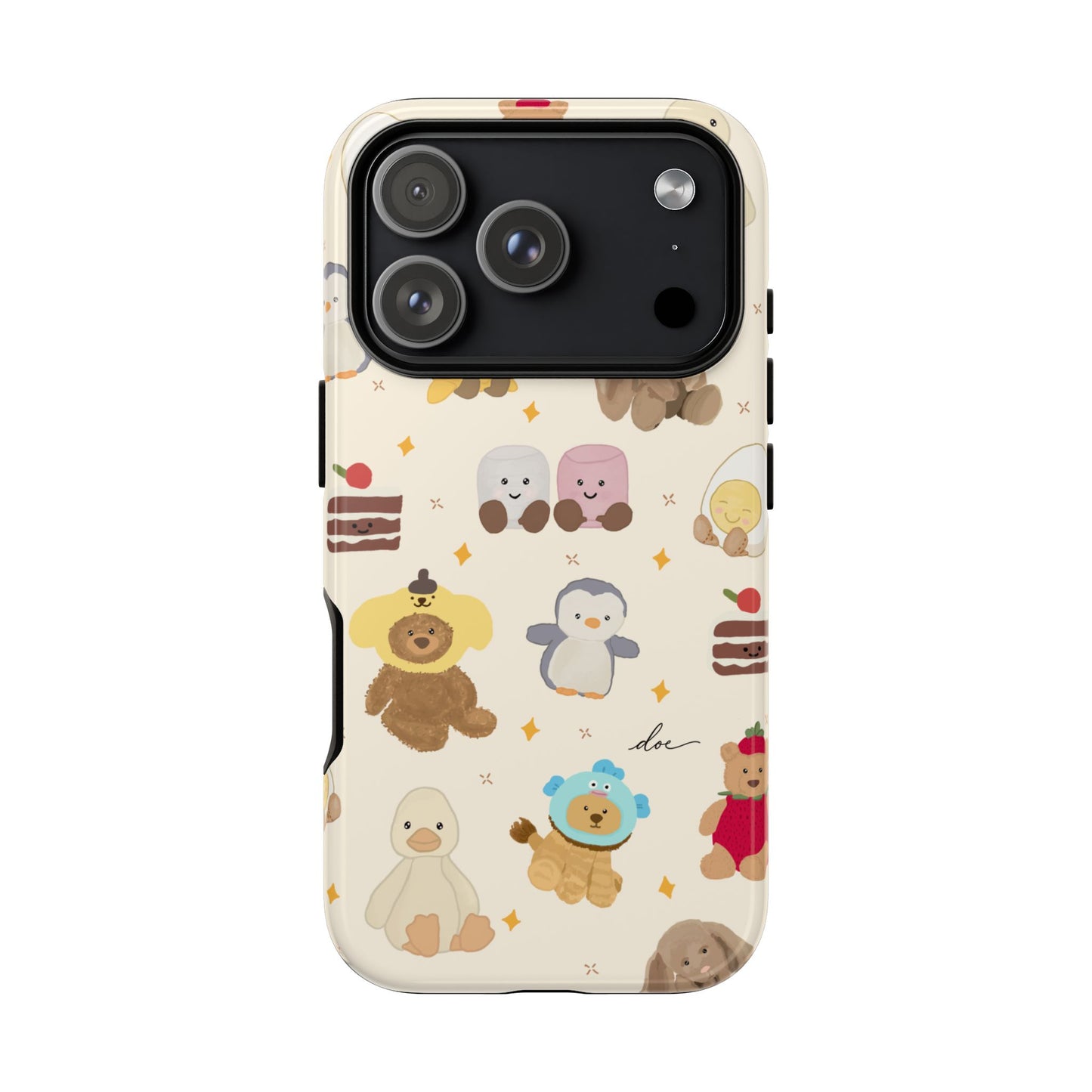Teddy Chaos iPhone Case