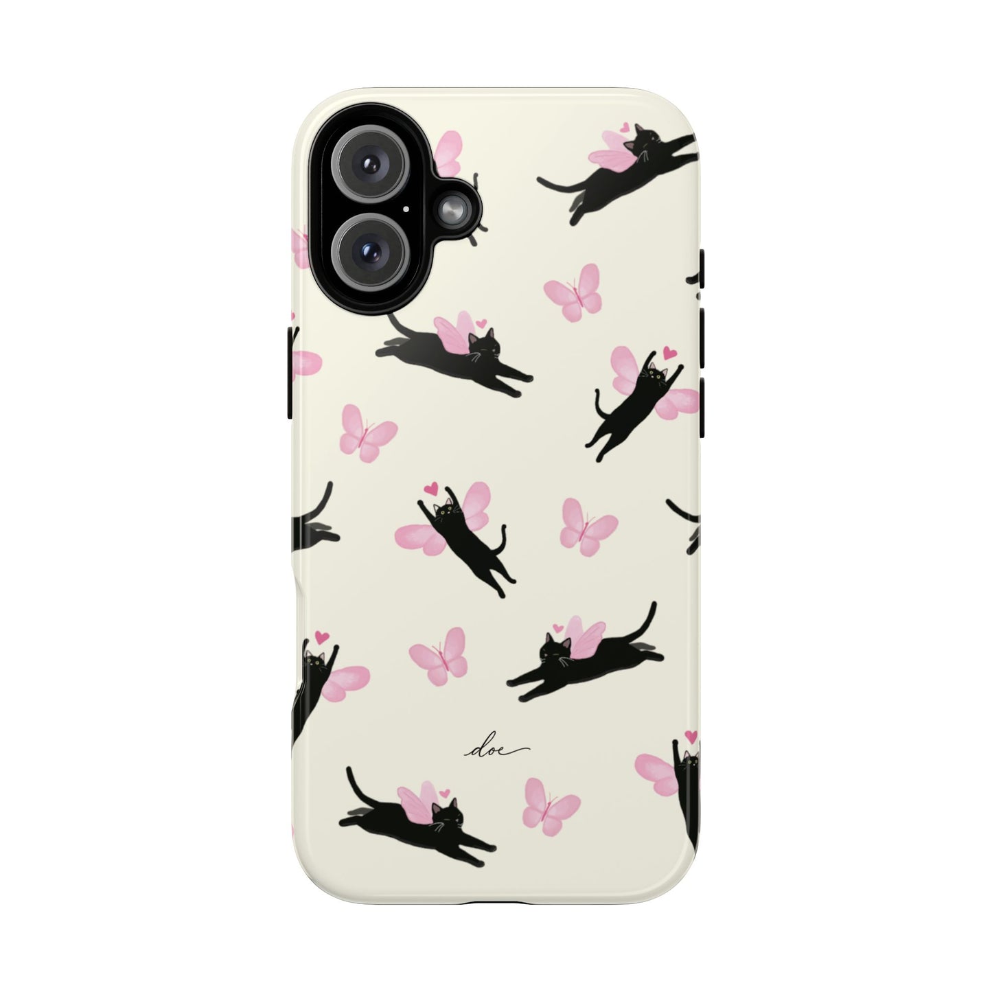 Black Cat iPhone Case