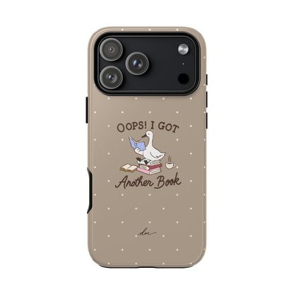 Oops Another Book! iPhone Case