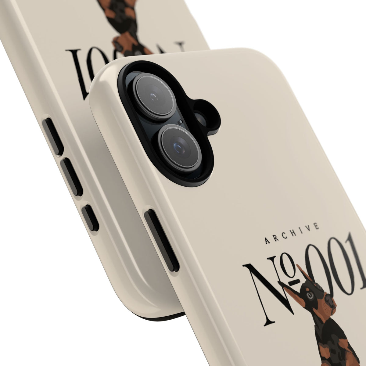 Doberman 001 iPhone Case