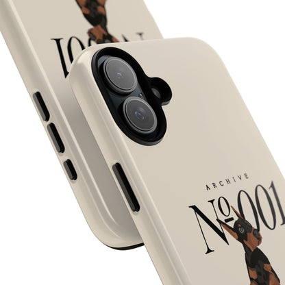 Doberman 001 iPhone Case
