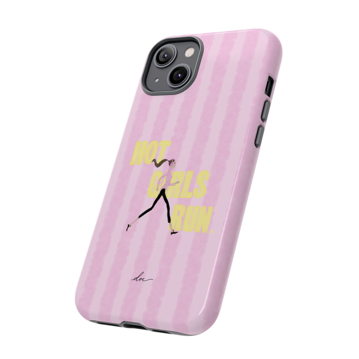 Hot Girls Run iPhone Case
